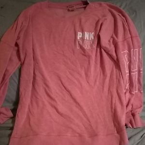 Pink neon pink sweatshirt